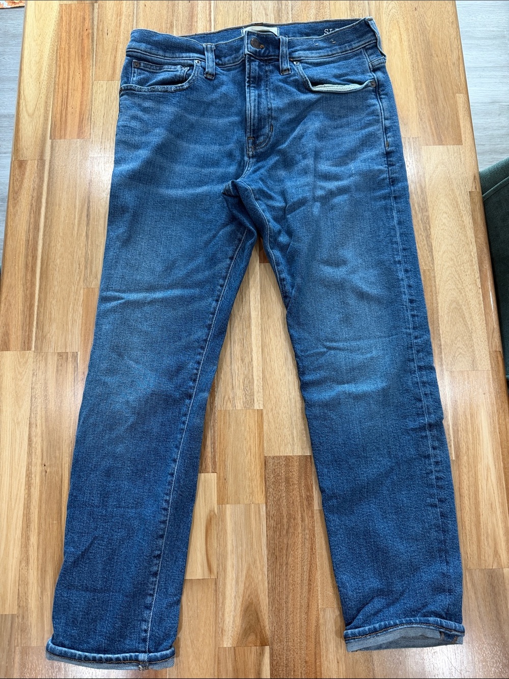 Madewell Men's Slim Jeans in Deep Blue Wash